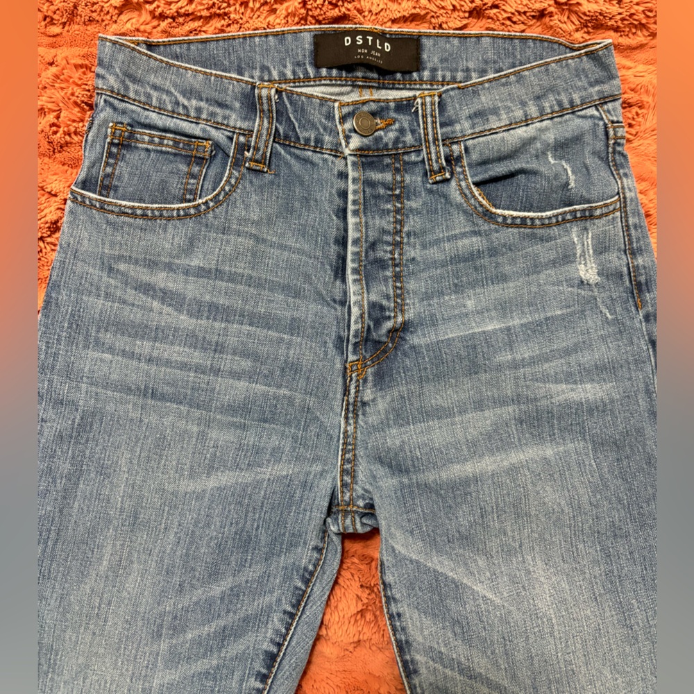 DSTLD Button Fly Mom-Jeans - Picture 4 of 9